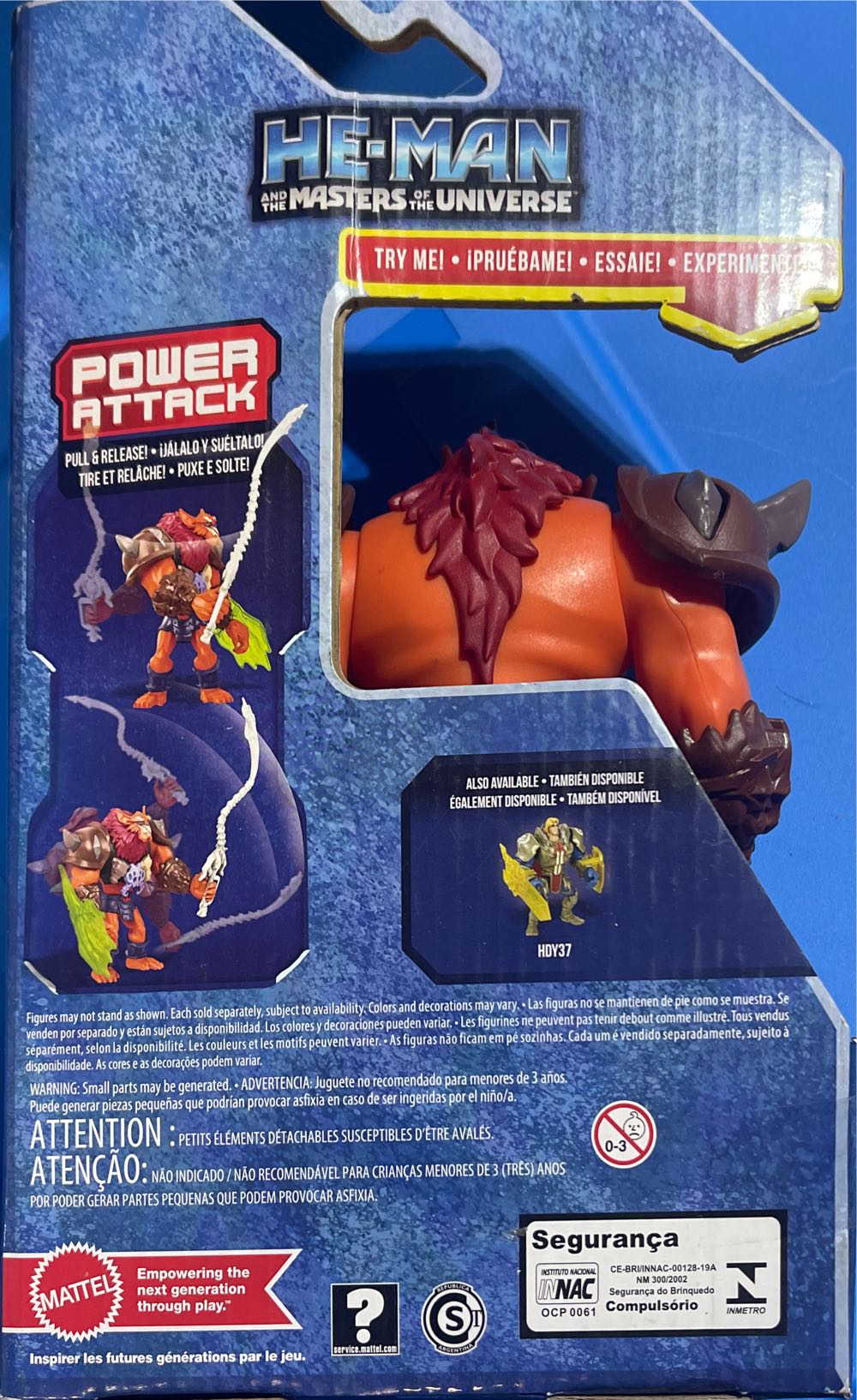 He-Man And The Masters Of The Universe - Beast Man - Mattel (He-man And The Masters Of The Universe) action figure collectible [Barcode 194735035151] - Main Image 2