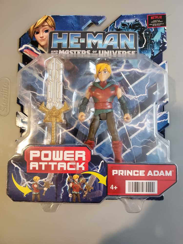 MOTU Netflix - Prince Adam - Mattel action figure collectible [Barcode 194735030200] - Main Image 1