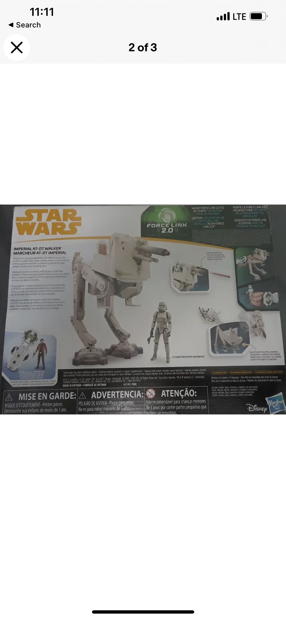 IMPERIAL AT-DT WALKER & Storm Trooper DRIVER Solo: A Star Wars Story  action figure collectible - Main Image 2