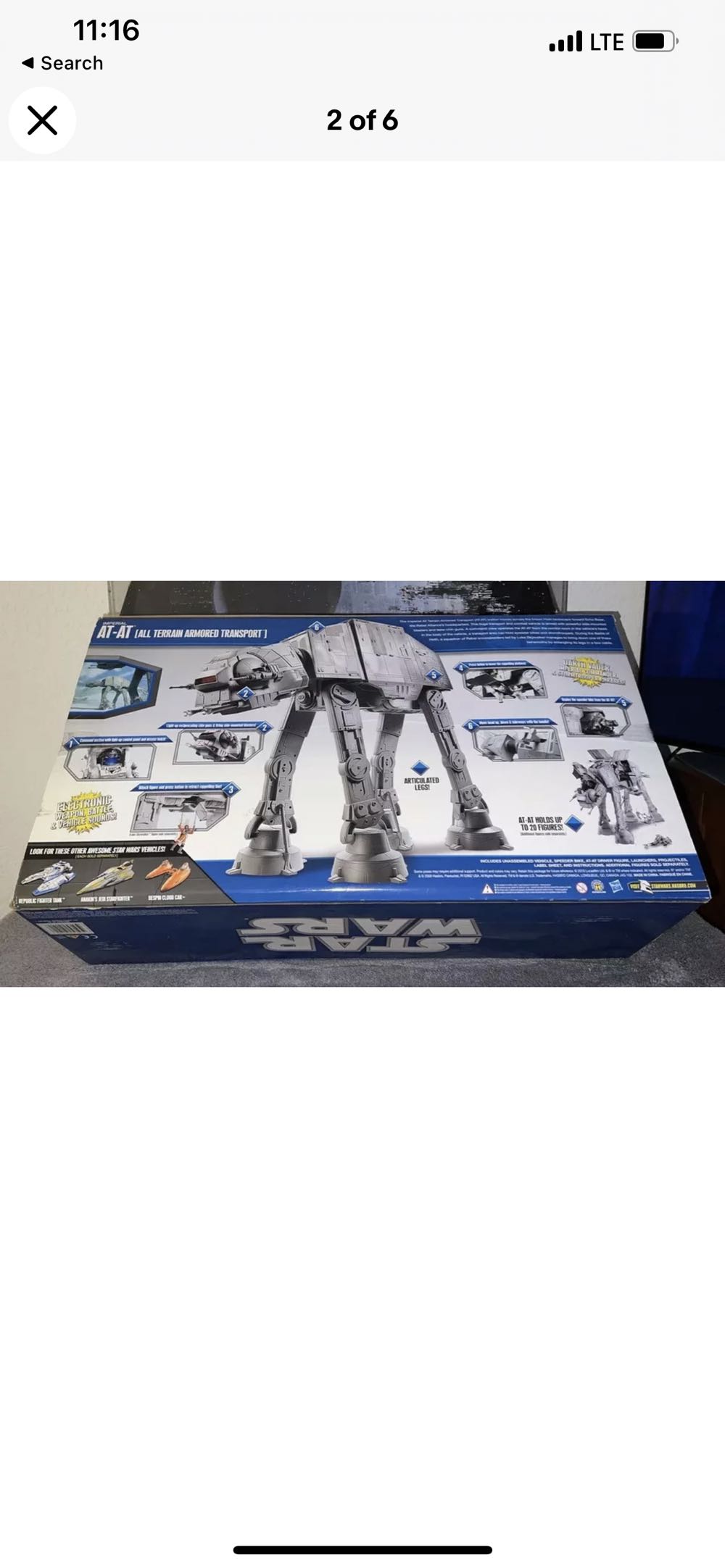 Star Wars Legacy At-At  action figure collectible - Main Image 2