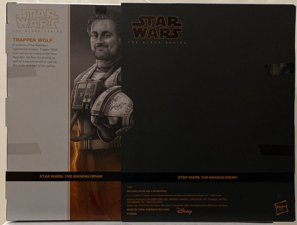 X-wing Pilot, Trapper Wolf Deluxe - Hasbro (The Mandalorian) action figure collectible [Barcode 195166138879] - Main Image 4