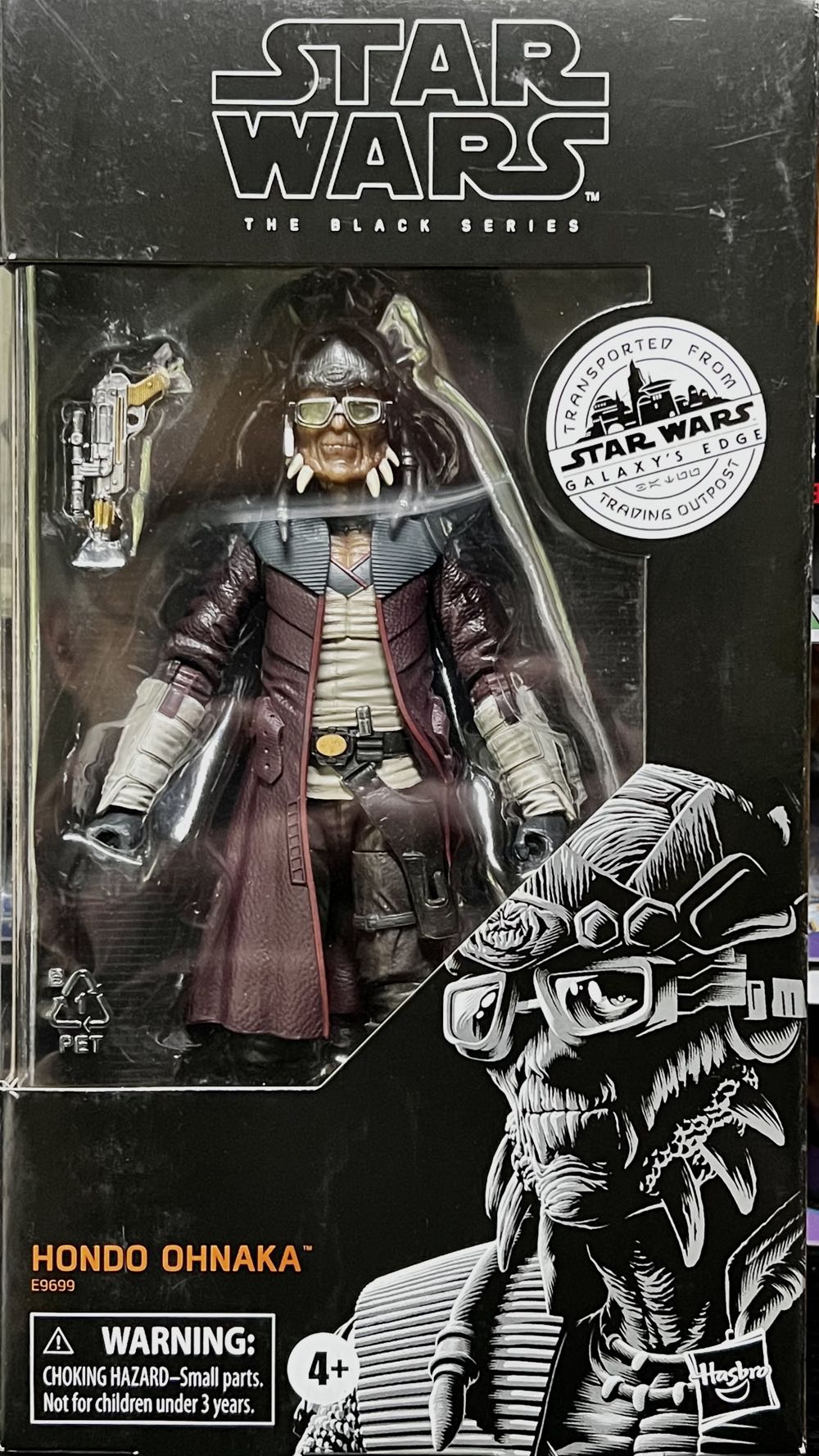 Star Wars The Black Series Hondo Ohnaka (Target Exclusive) - Hasbro (Star Wars 6” Black Series (Exclusives)) action figure collectible [Barcode 5010993728695] - Main Image 1