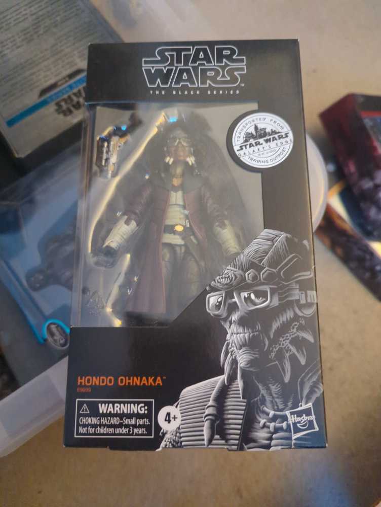 Star Wars The Black Series Hondo Ohnaka (Target Exclusive) - Hasbro (Star Wars 6” Black Series (Exclusives)) action figure collectible [Barcode 5010993728695] - Main Image 3
