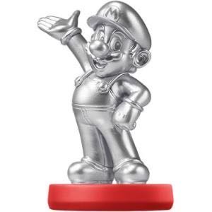 Amiibo, Mario Series, Mario, Silver  action figure collectible - Main Image 1