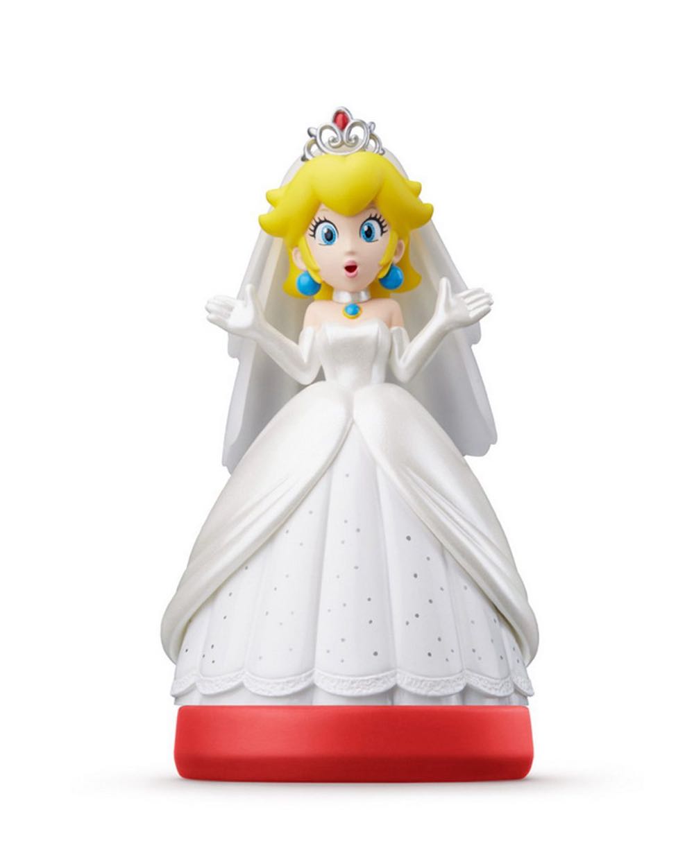 Amiibo: Peach Wedding Outfit  action figure collectible - Main Image 2