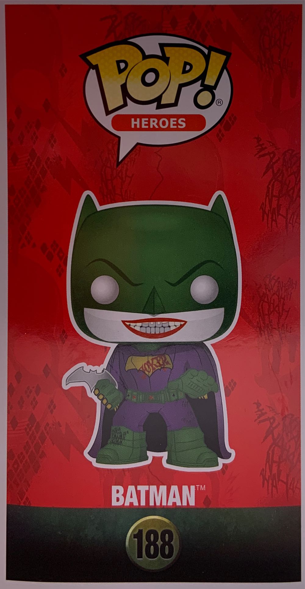 Funko Pop! Sdcc Suicide Squad Joker Batman Limited Edition Summer Convention Exclusive  action figure collectible [Barcode 889698144872] - Main Image 4