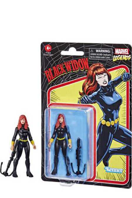Marvel Legends : Black Widow - Hasbro (Marvel Legends Retro) action figure collectible [Barcode 5010993954506] - Main Image 3