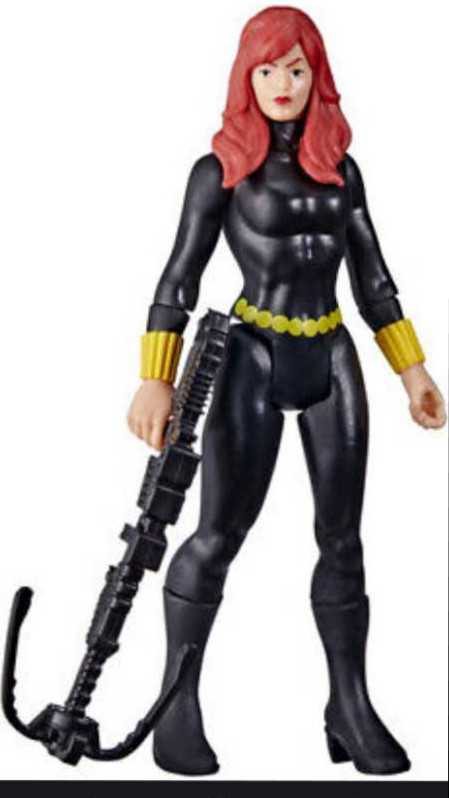 Marvel Legends : Black Widow - Hasbro (Marvel Legends Retro) action figure collectible [Barcode 5010993954506] - Main Image 4