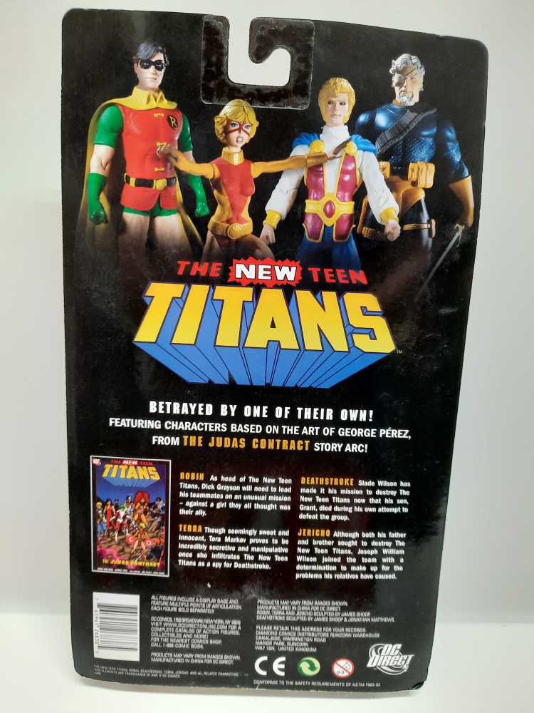 Jericho  (DC: New Teen Titans: 6”) action figure collectible [Barcode 761941268385] - Main Image 2