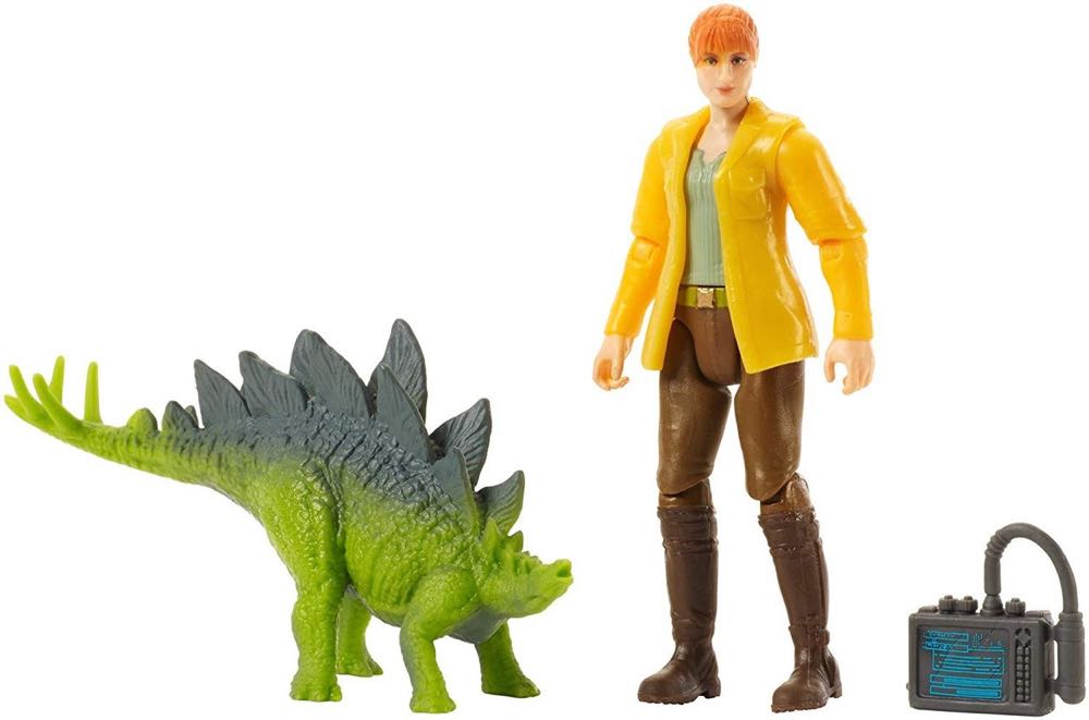 Claire & Stegosaurus - Mattel (JW Humanos) action figure collectible [Barcode 887961576535] - Main Image 4