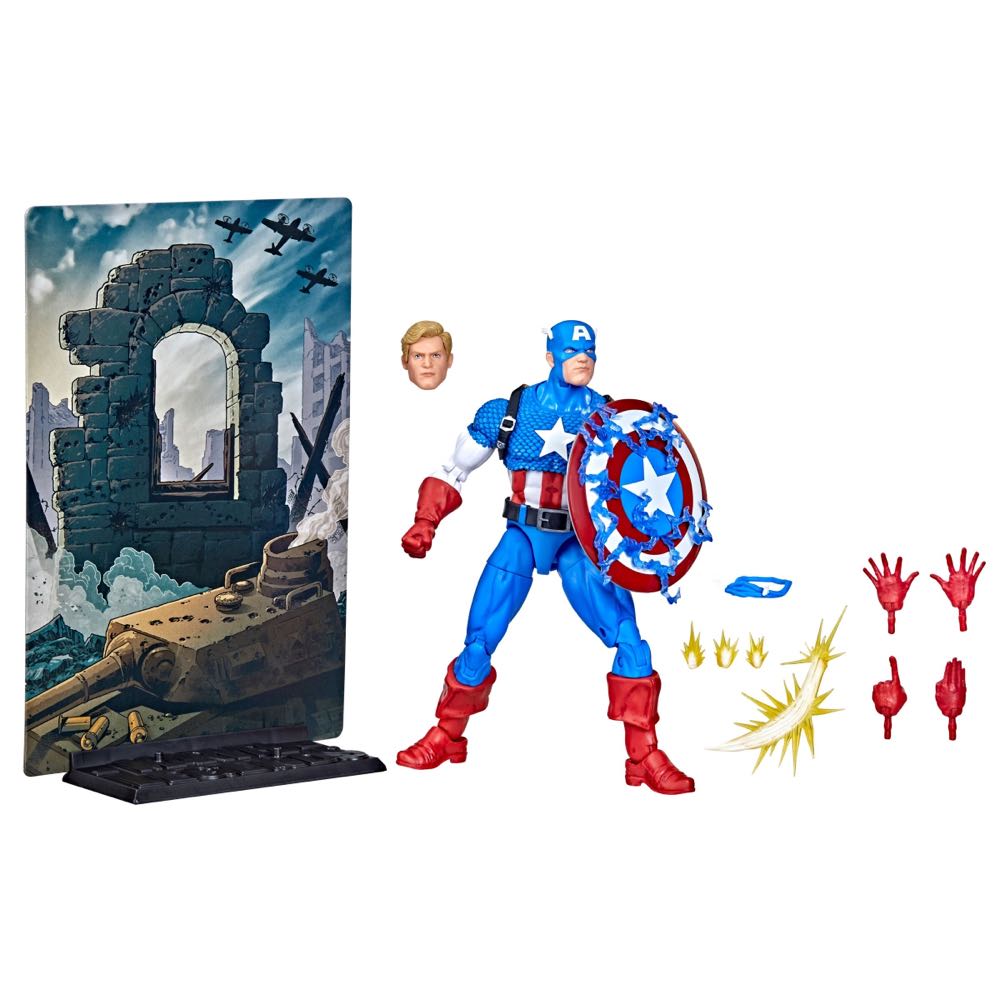 Captain America - Hasbro (Marvel Legend Series) action figure collectible [Barcode 5010993956654] - Main Image 3