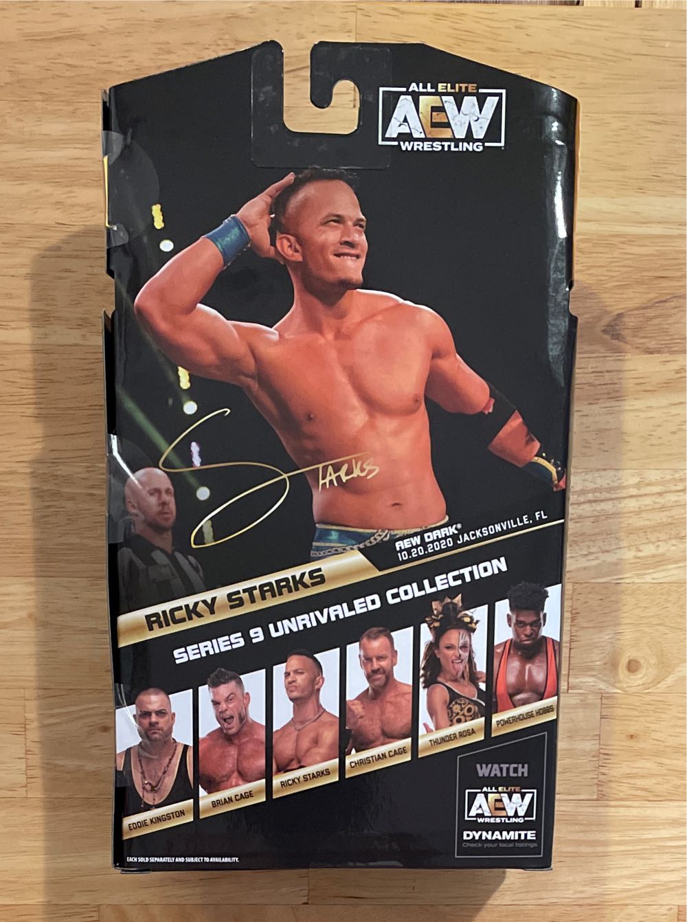 AEW - Ricky Starla - Unrivaled Collection - Series 9 - Jazwares (AEW Unrivaled Collection Series 9) action figure collectible [Barcode 191726430889] - Main Image 2