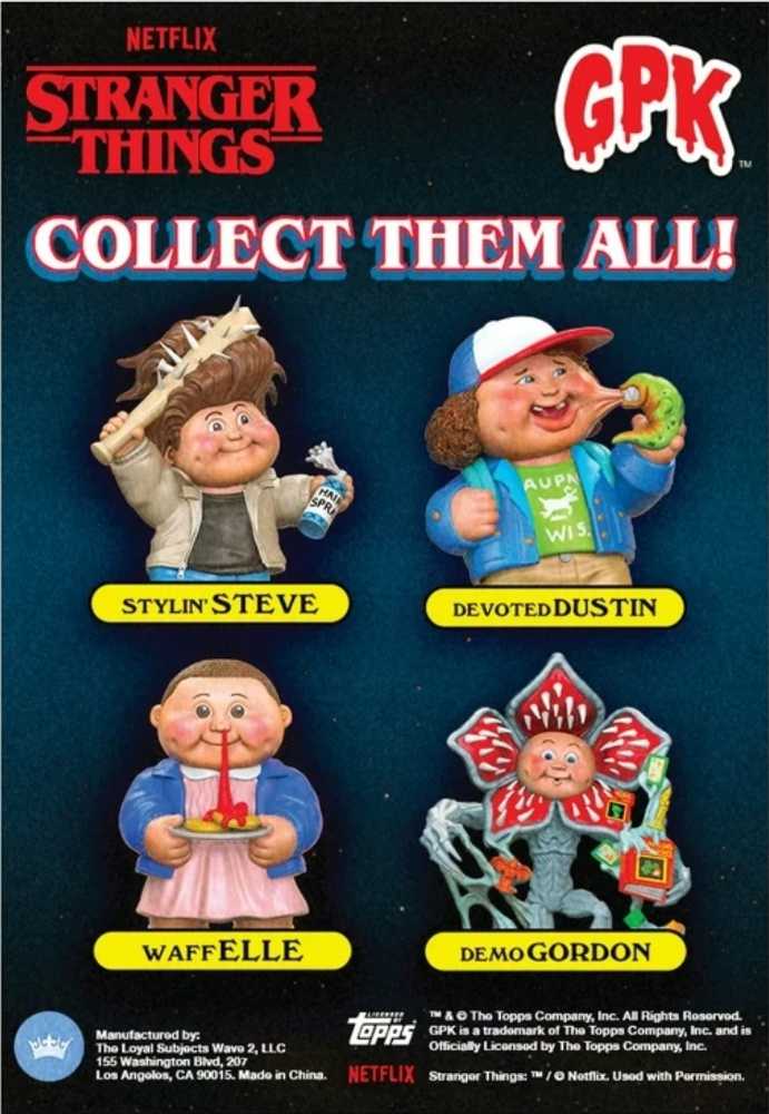 Garbage Pail Kids X Stranger Things Stylin Steve  action figure collectible [Barcode 850031460409] - Main Image 2