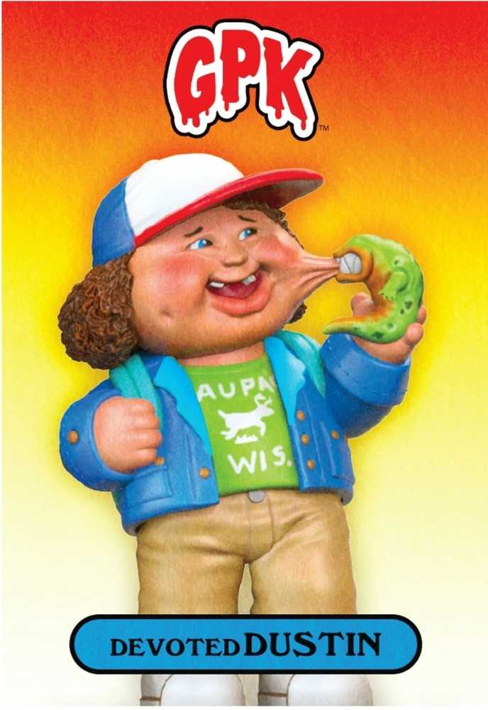 Garbage Pail Kids X Stranger Things Devoted Dustin  action figure collectible [Barcode 850031460393] - Main Image 4