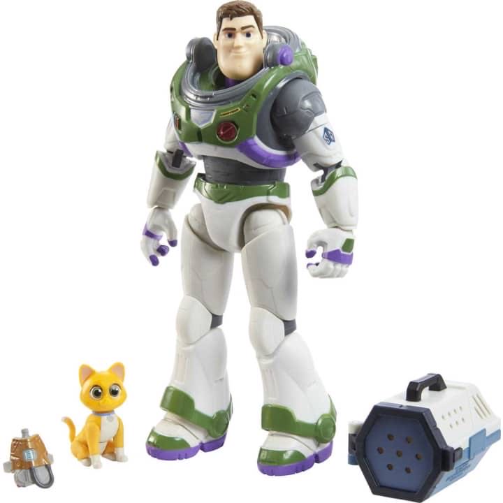 Lightyear 7” Alpha Class: BUZZ LIGHTYEAR & SOX - Mattel (Disney•Pixar) action figure collectible [Barcode 194735068999] - Main Image 2