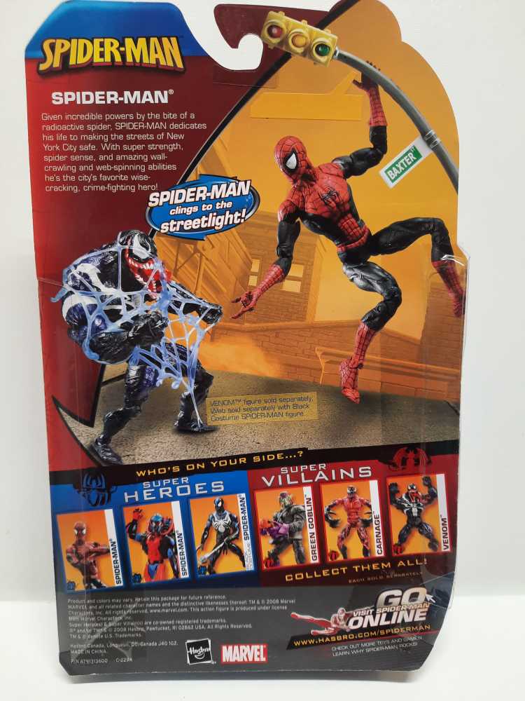 Spider-Man  (Marvel: Spider-man: 6”) action figure collectible [Barcode 653569330264] - Main Image 2