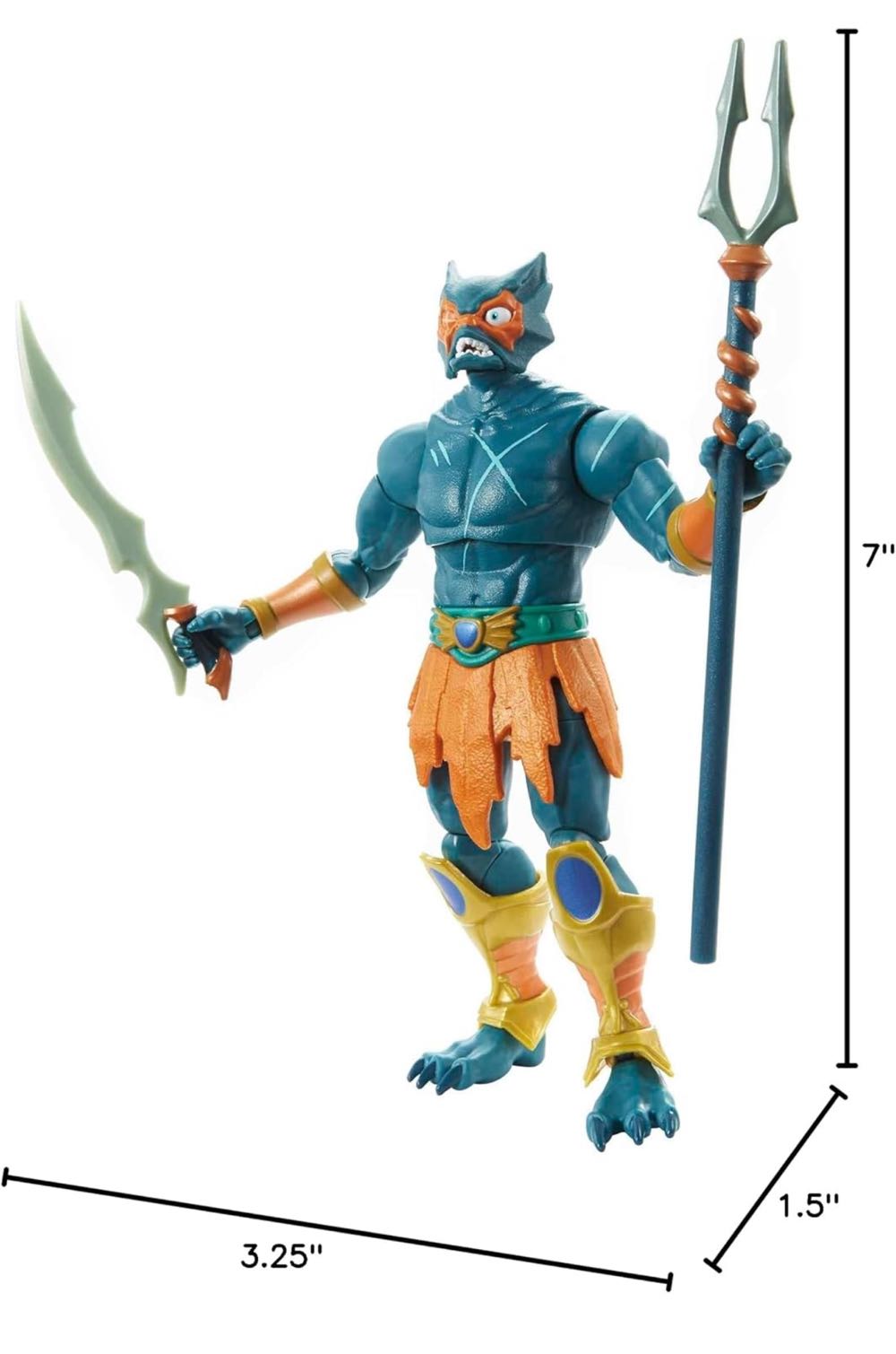 Masterverse: Mer-Man - Mattel (Masters of the Universe - Masterverse) action figure collectible [Barcode 194735030309] - Main Image 6
