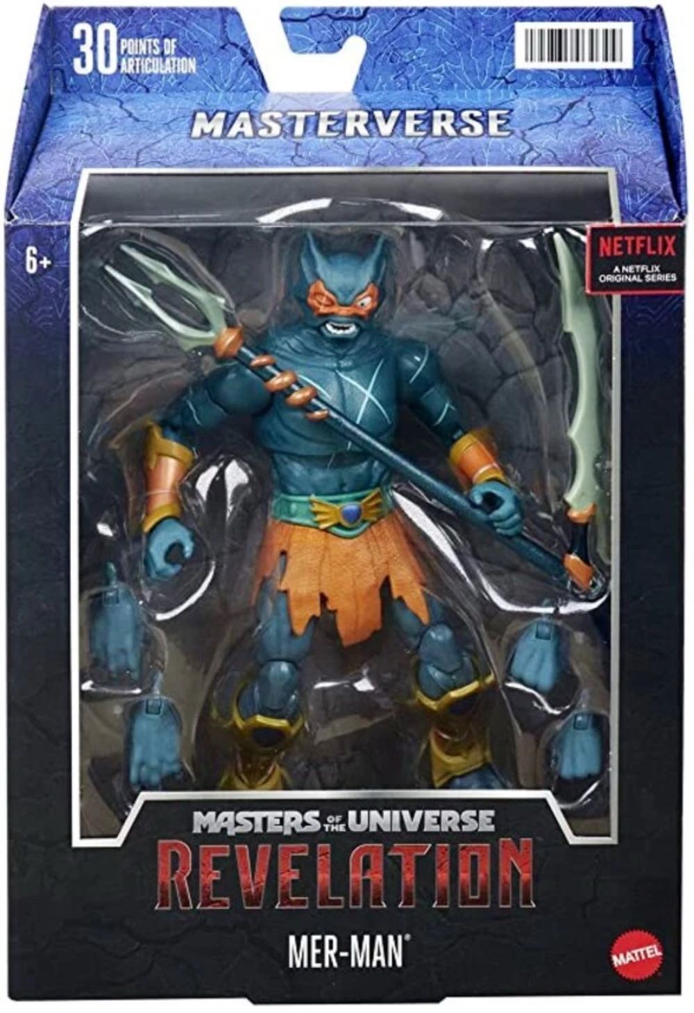 Masterverse: Mer-Man - Mattel (Masters of the Universe - Masterverse) action figure collectible [Barcode 194735030309] - Main Image 7