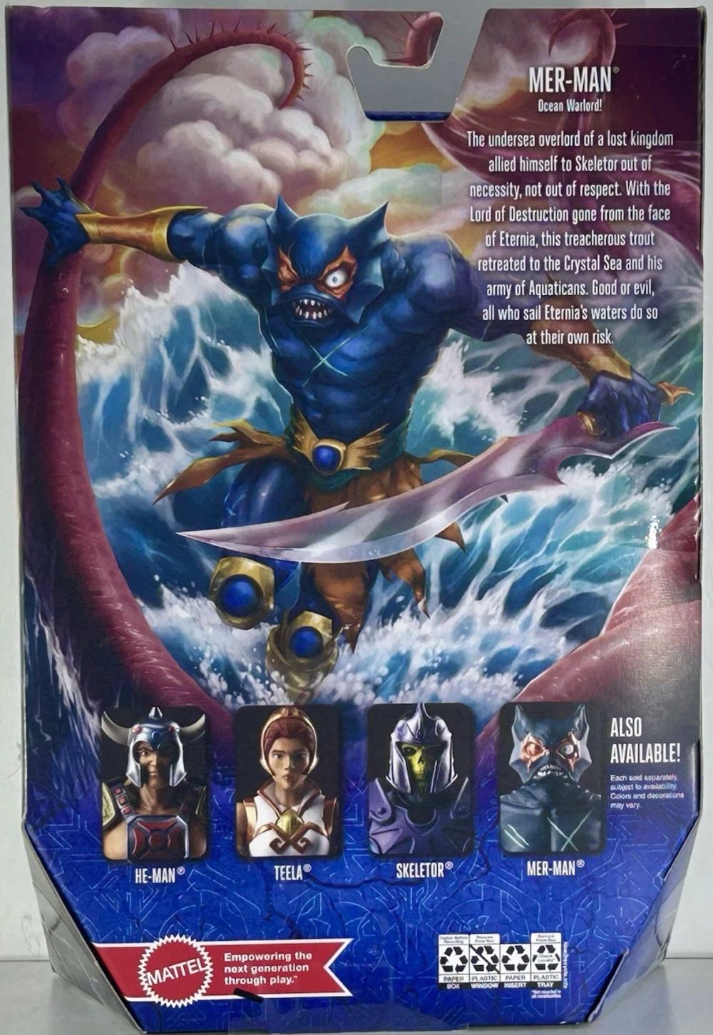 Masterverse: Mer-Man - Mattel (Masters of the Universe - Masterverse) action figure collectible [Barcode 194735030309] - Main Image 8