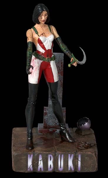 Kabuki Regular Moore Action Collectibles - Moore Action Collectibles (Moore Action Collectibles: 6”) action figure collectible [Barcode 661470000022] - Main Image 3