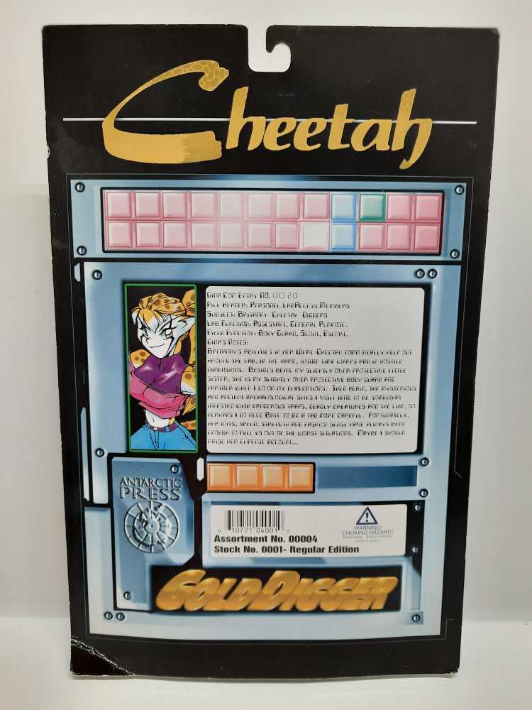 Cheetah  (Antartic Press: Gold Digger: 6”) action figure collectible - Main Image 2