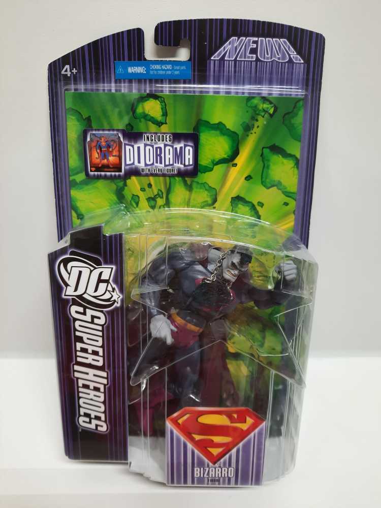 DC Super Heroes Bizarro  (DC: Super Heroes: 6”) action figure collectible [Barcode 027084455007] - Main Image 1