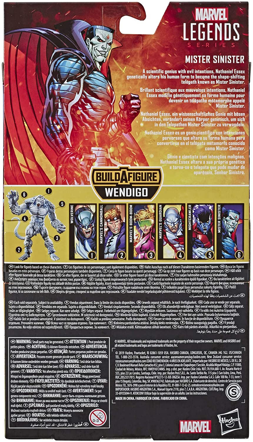 Mister Sinister - Hasbro (Marvel Legends - BAF) action figure collectible [Barcode 630509825387] - Main Image 2