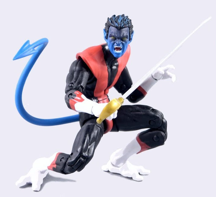 Marvel Legends - Nightcrawler (Classic) - Hasbro (X-Men) action figure collectible [Barcode 630509825400] - Main Image 3