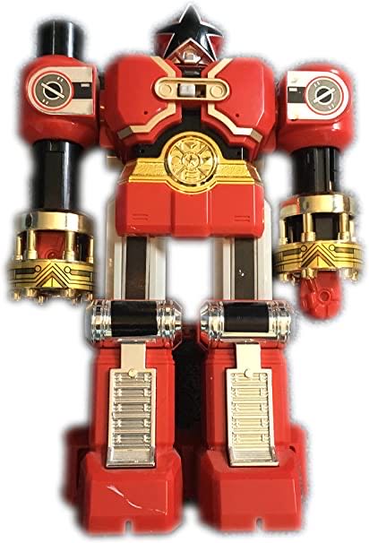 Power Rangers Zeo Deluxe Red Battlezord - Bandai (Bandai) action figure collectible [Barcode 045557025885] - Main Image 3
