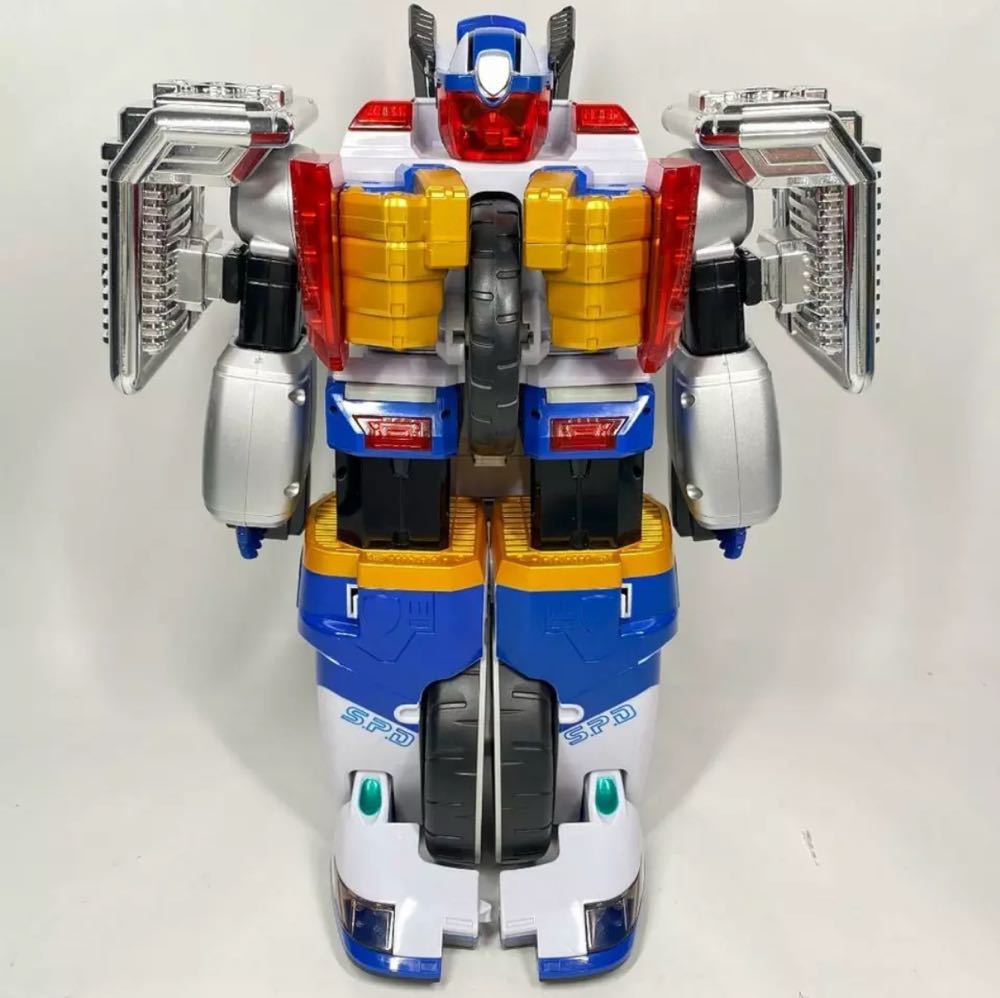 Power Rangers S.P.D. Omega Megazord - Bandai action figure collectible - Main Image 2
