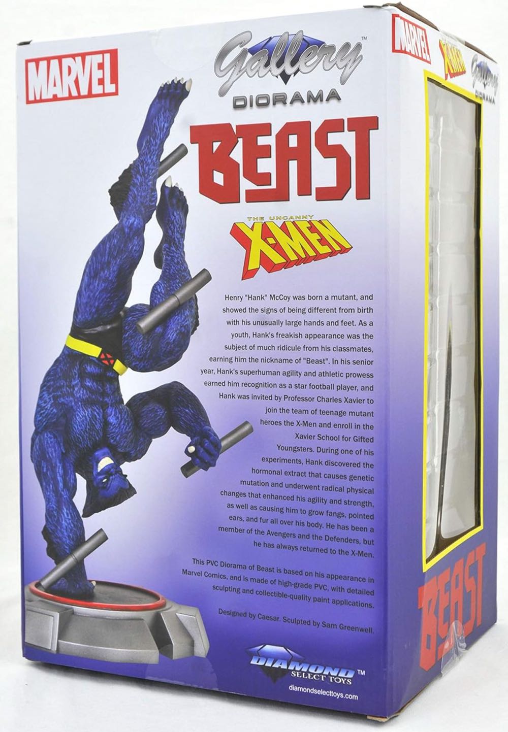 Beast Diamond Select Toys Marvel Gallery Pvc Figure - Diamond Select Toys action figure collectible [Barcode 699788832134] - Main Image 4