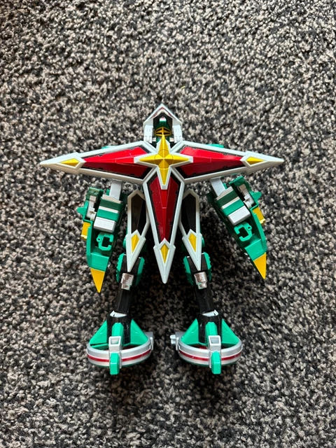 Power Rangers Ninja Storm Samurai Star Chopper Lightning Megazord  (Bandai) action figure collectible [Barcode 045557104887] - Main Image 3