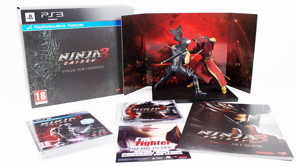 Ninja Gaiden 3: Collector’s Edition - Duel Of The Masked Figure - TECMO (Sony Playstation Video Game) action figure collectible - Main Image 2