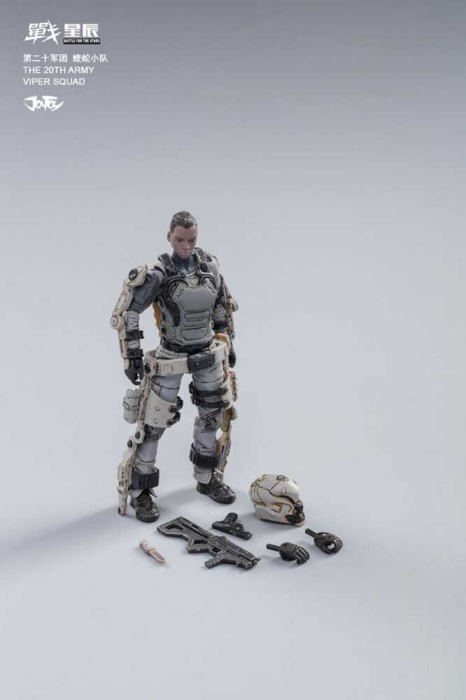 White Viper Betty - Joytoy (Battle For the Stars) action figure collectible [Barcode 6973130370227] - Main Image 3