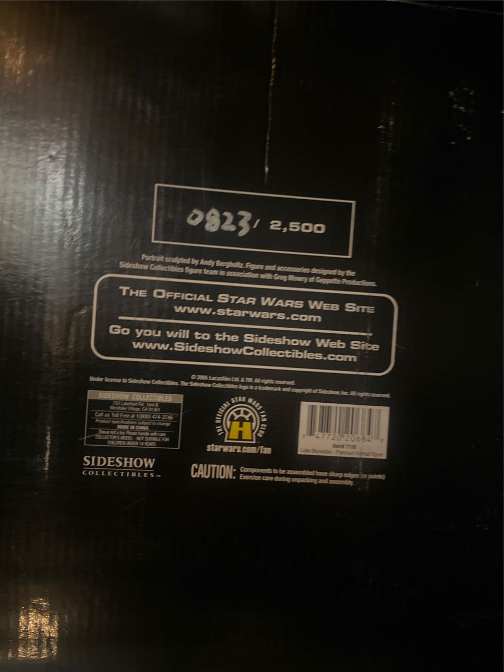 Luke Skywalker 1 4 Scale Star Wars Action Figure - Sideshow Collectibles (Star Wars) action figure collectible [Barcode 747720206847] - Main Image 2