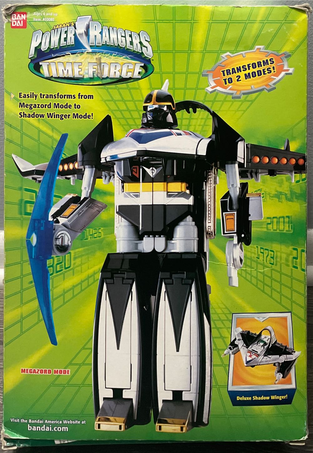 Power Rangers Time Force Time Shadow Megazord 100% Complete Open Box - Bandai (Bandai) action figure collectible [Barcode 045557100803] - Main Image 2