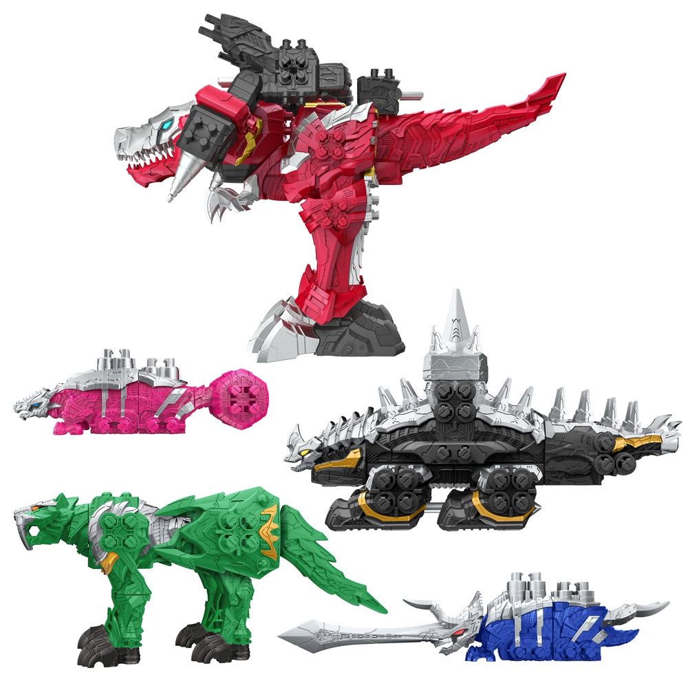 Dino Fury Megazord Mega Pack - Hasbro (Power Rangers Dino Fury) action figure collectible [Barcode 5010993890453] - Main Image 3
