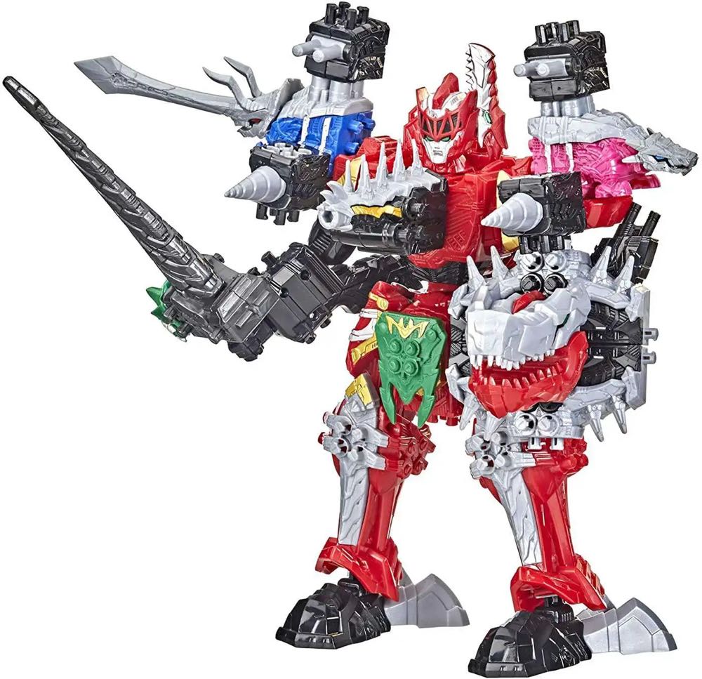 Dino Fury Megazord Mega Pack - Hasbro (Power Rangers Dino Fury) action figure collectible [Barcode 5010993890453] - Main Image 4