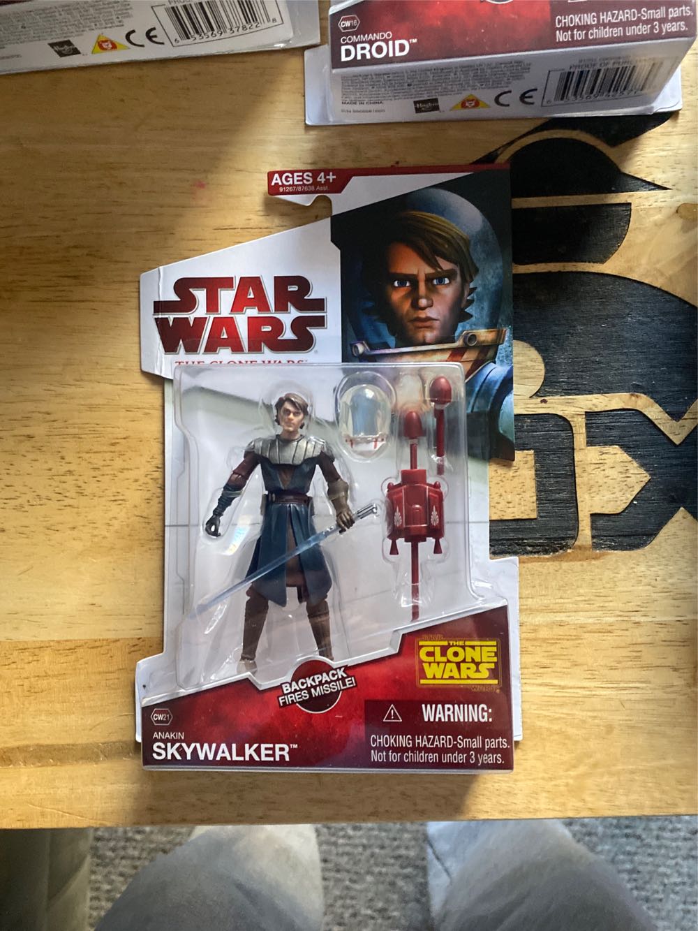 Star Wars Cw21 Anakin Skywalker Cw21 Star  action figure collectible [Barcode 653569425915] - Main Image 2