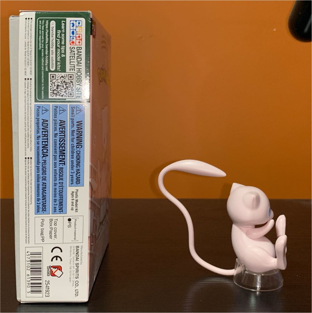 Mew - Bandai Spirits (Pokémon) action figure collectible [Barcode 4573102613905] - Main Image 4