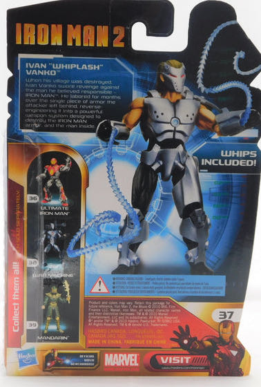 Ivan “Whiplash” Vanko - Hasbro (Iron Man 2) action figure collectible [Barcode 653569505181] - Main Image 3