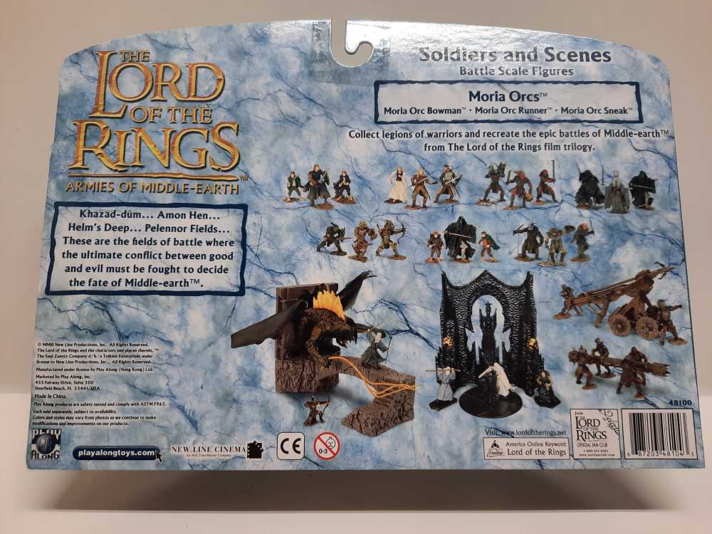 Lord Of The Rings Armies Of Middle Earth Moria Orc  (LOTR: Battle Scale) action figure collectible [Barcode 687203481043] - Main Image 2
