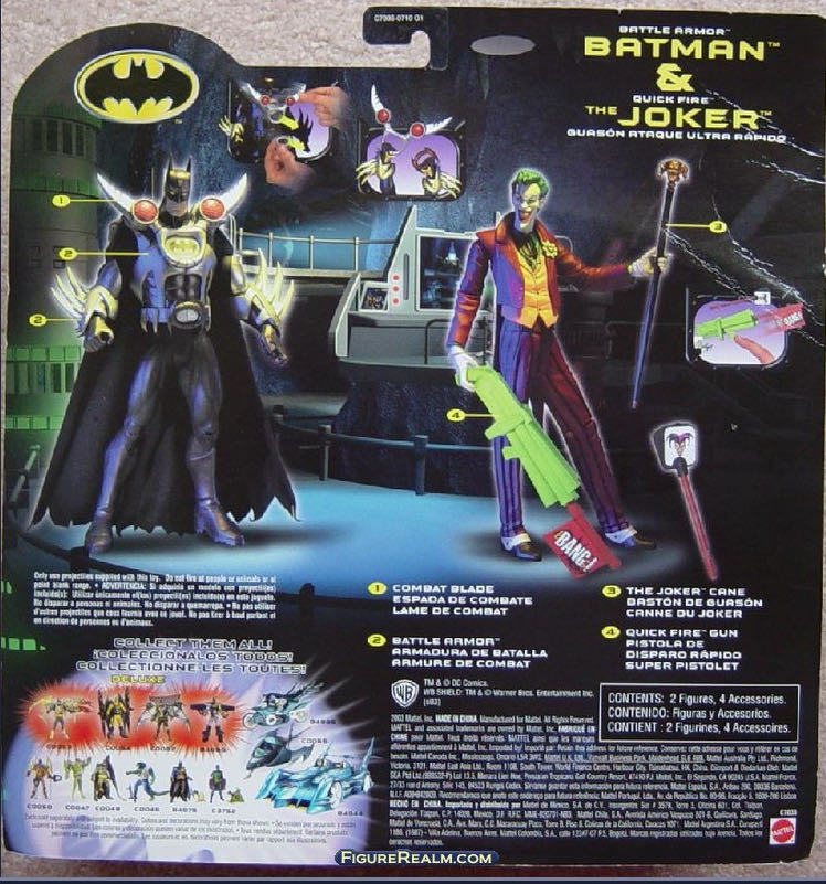 Batman - Bruce Wayne And The Joker - Mattel (Batman) action figure collectible [Barcode 027084210026] - Main Image 2