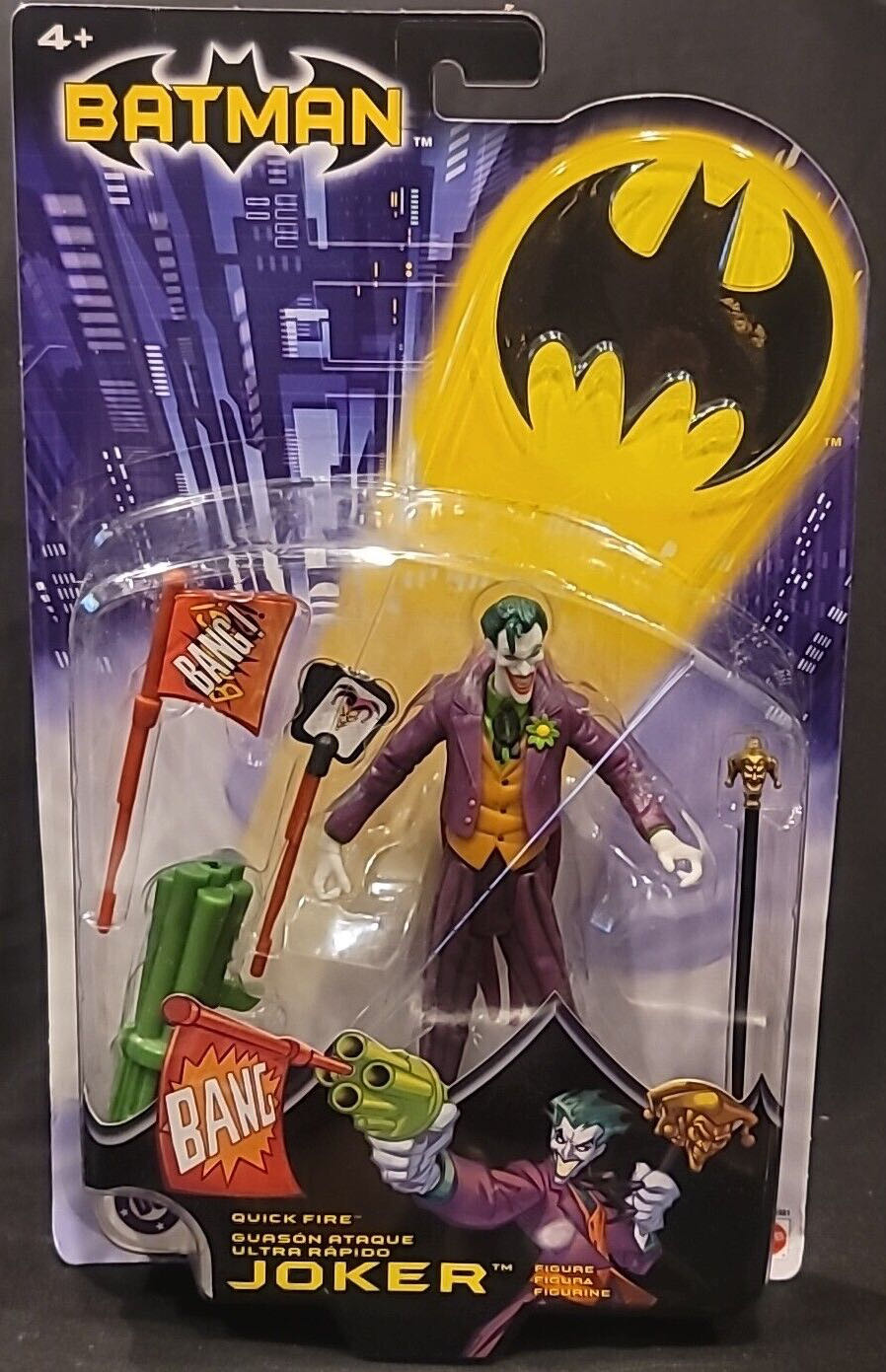 Batman - Bruce Wayne And The Joker - Mattel (Batman) action figure collectible [Barcode 027084210026] - Main Image 4