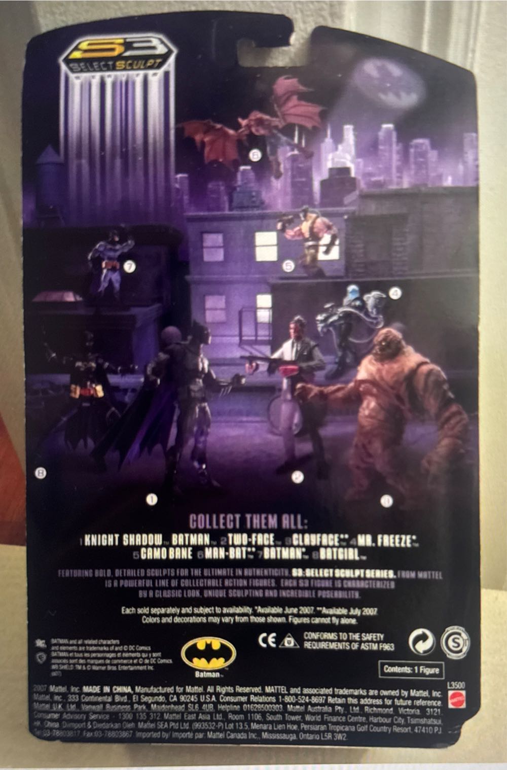 DC Super Heroes Camo Bane S3 Select Sculpt - DC Mattel (Dc Comics Multiverse) action figure collectible [Barcode 027084487428] - Main Image 2