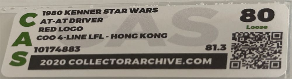 AT-AT Driver - Kenner (Star Wars Episode V: The Empire Strikes Back) action figure collectible - Main Image 4