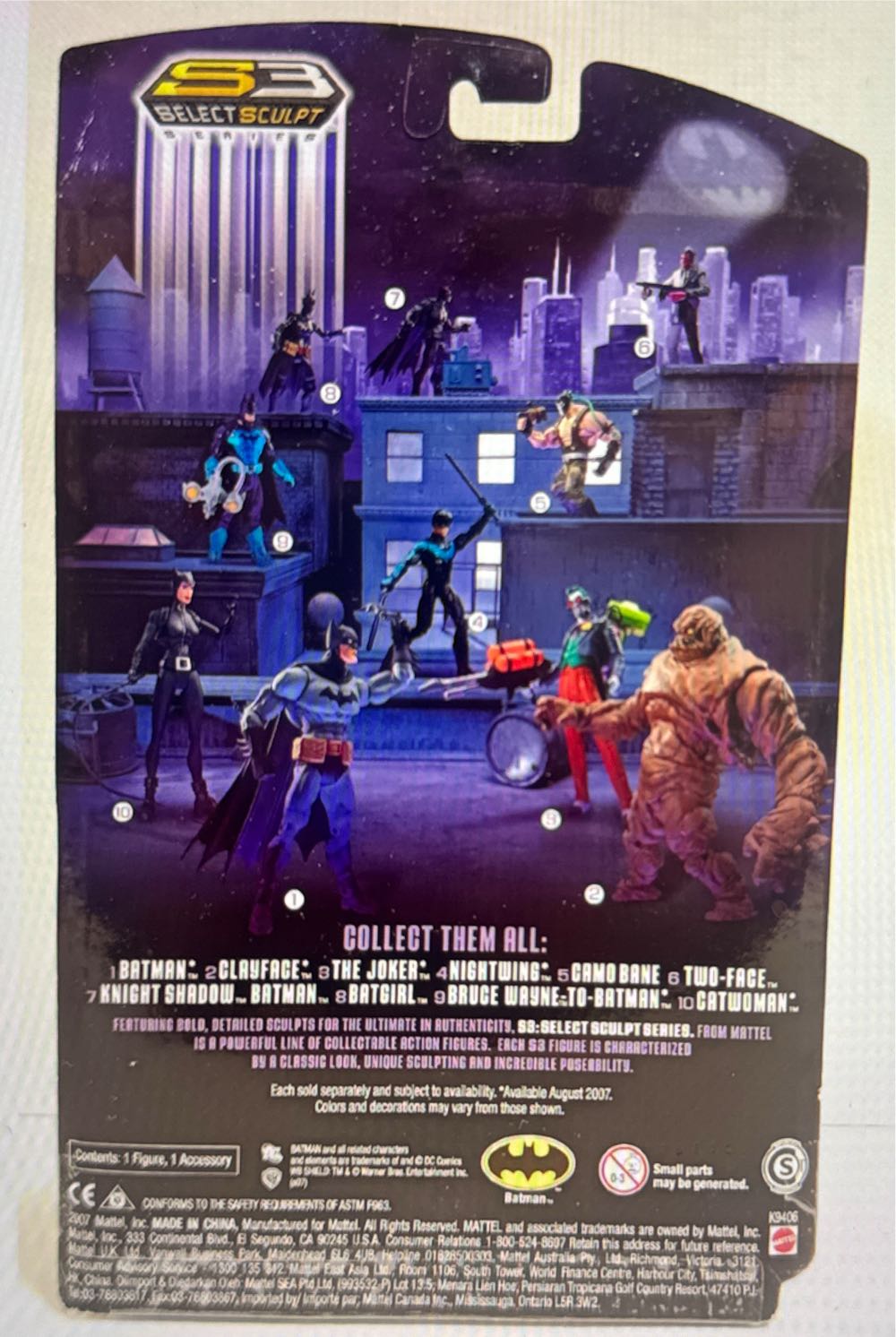 DC Super Heroes Bruce Wayne To Batman S3 Sculpt - Mattel,INC action figure collectible [Barcode 027084455045] - Main Image 2