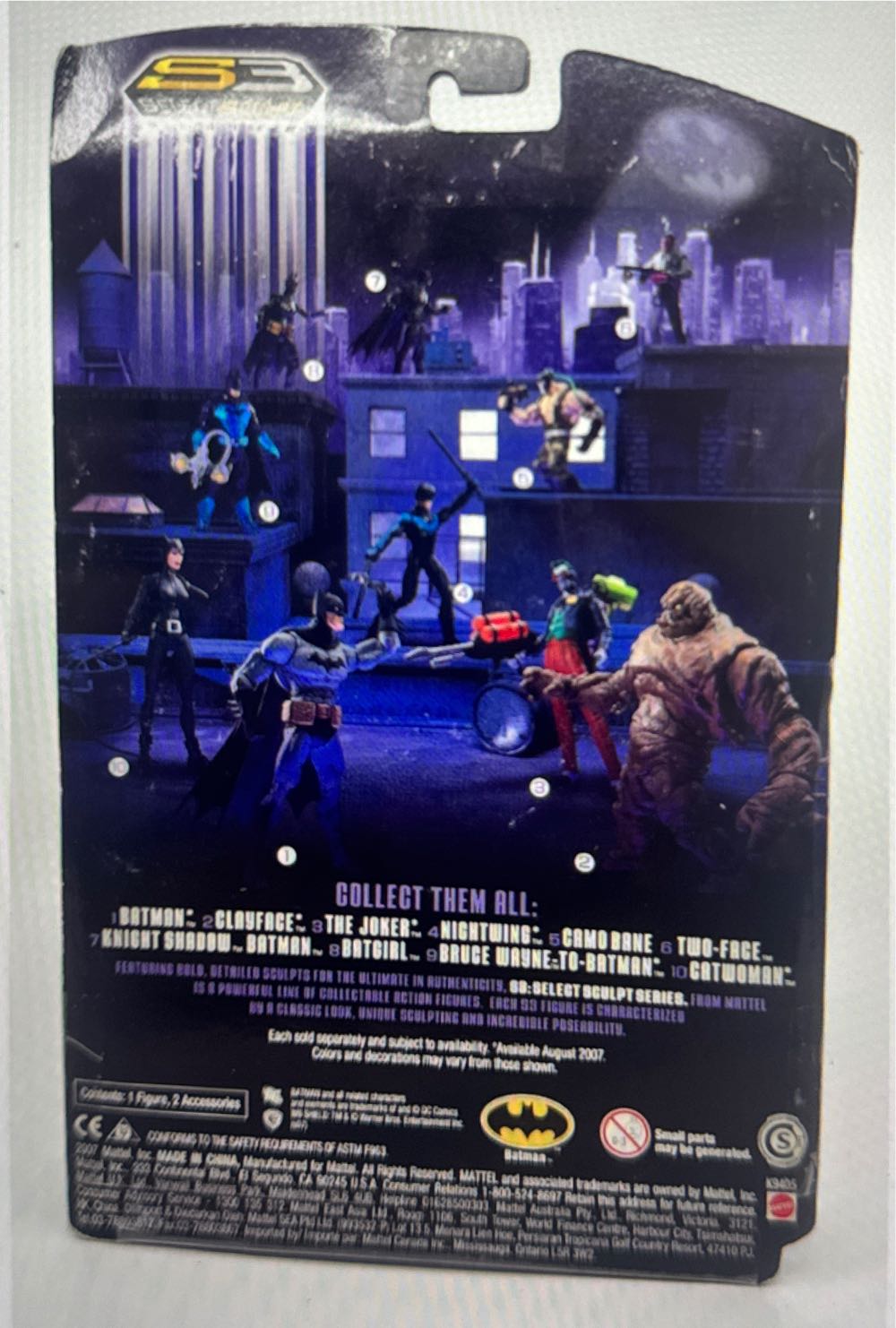 Nightwing - Diorama - Mattel (DC Super Heroes) action figure collectible [Barcode 027084455038] - Main Image 2