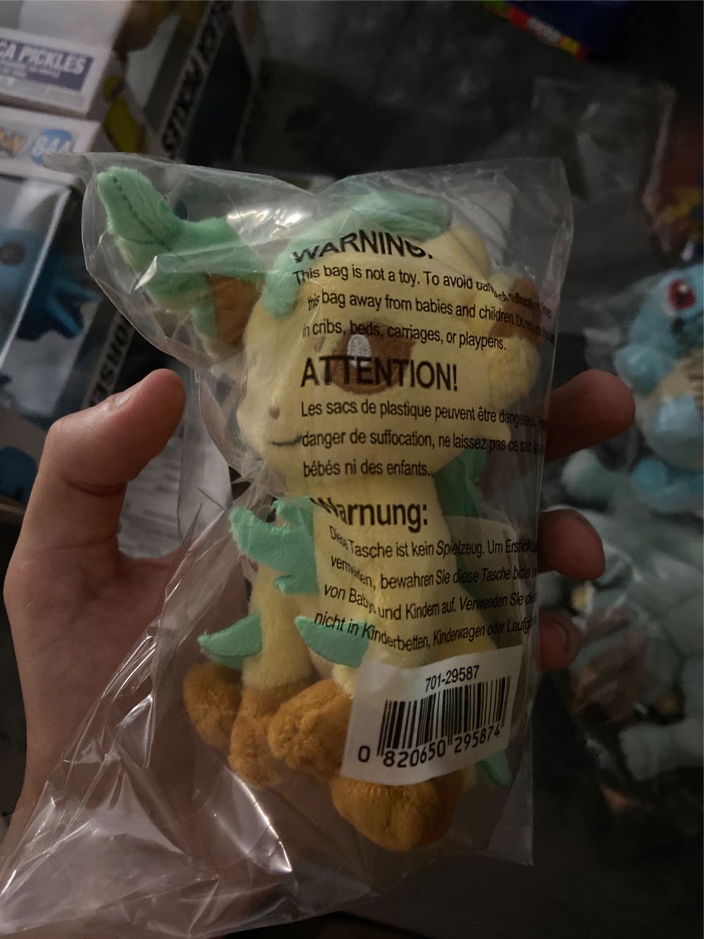 Pokemon Center Dratini Sitting Cuties Plush Toy Nwt