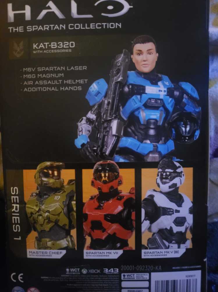 Halo KAT-B320 - Wicked Cool Toys (Halo) action figure collectible [Barcode 191726378068] - Main Image 2